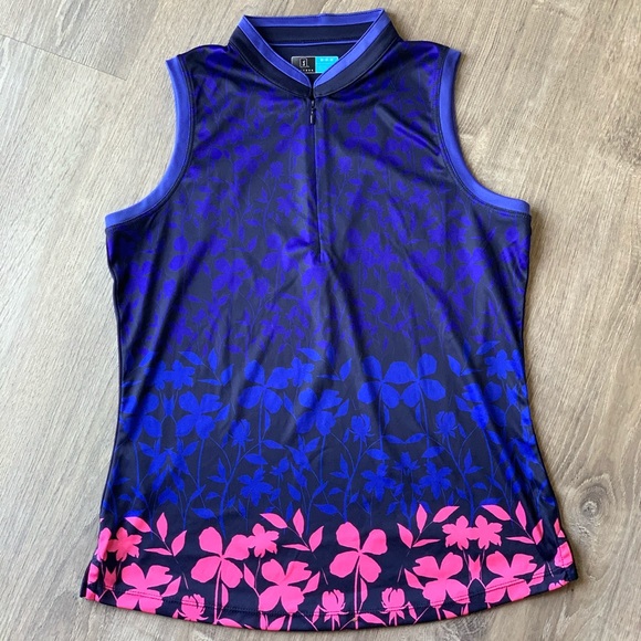 PGA Tour Tops - 🛍4/$16🛍PGA Tour Women’s Tank • Medium • Floral